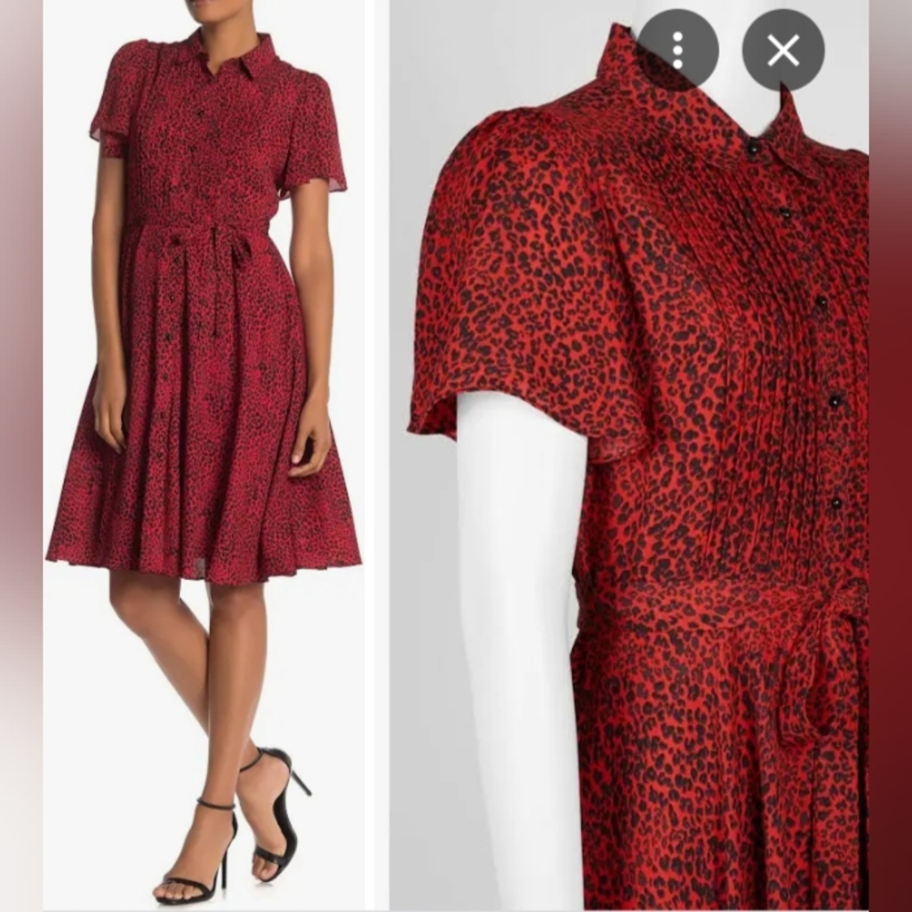 NWT NANETTE Nanette Lepore collared Short sleeve